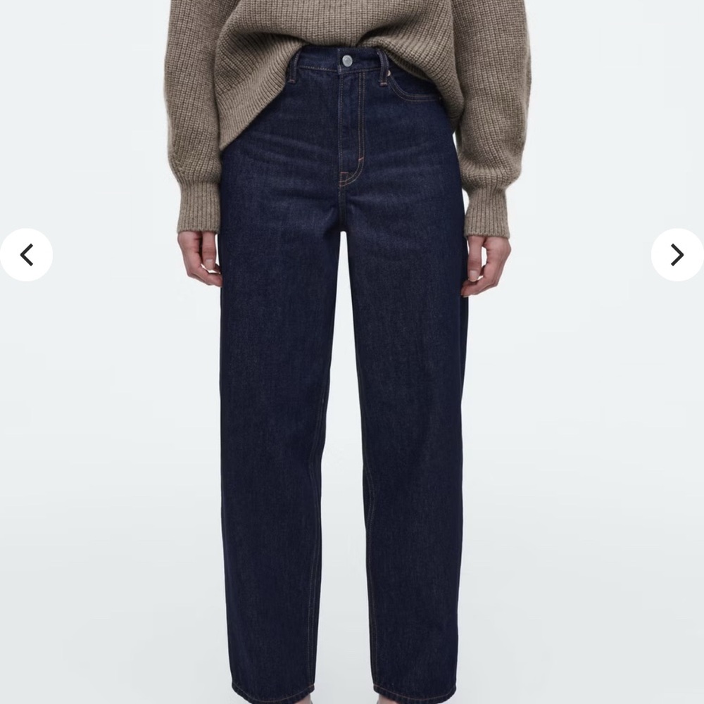 COS High Rise tapered high rise ankle length Jeans